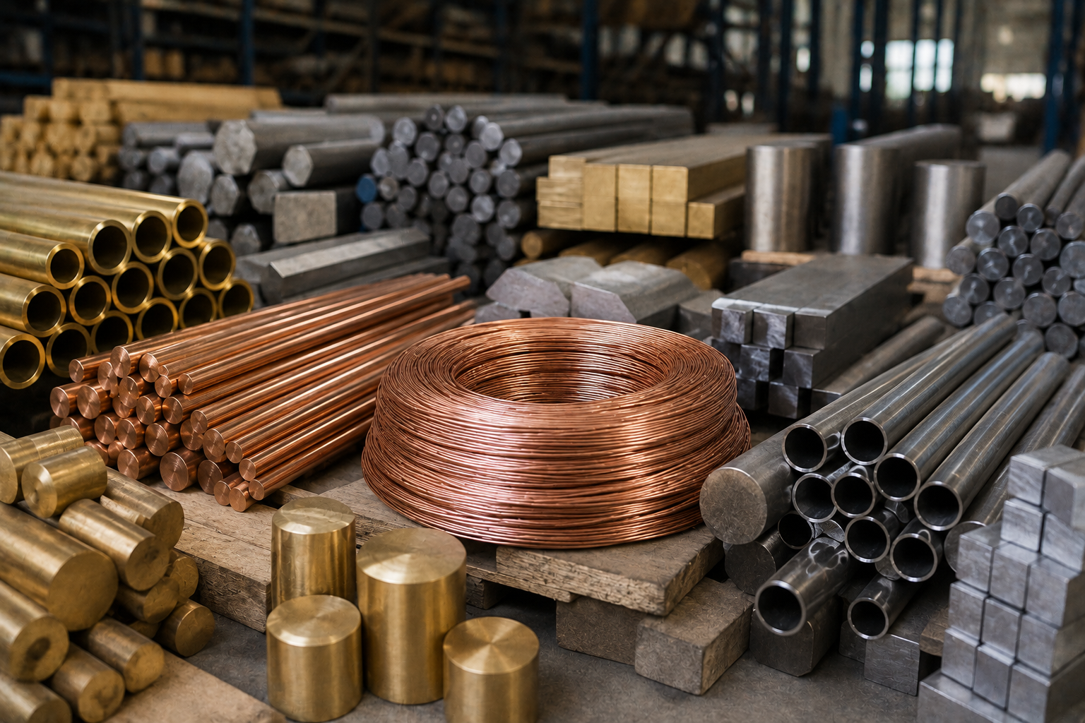 Raw Material Selection – Supersize Brass Industries manufacturing process step 01